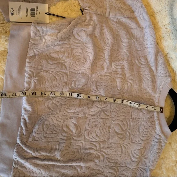 BRAND NEW! 🌸 Lilac oversized crew neck “Sunday Pullover” by RVCA ~ NWT - Picture 7 of 7